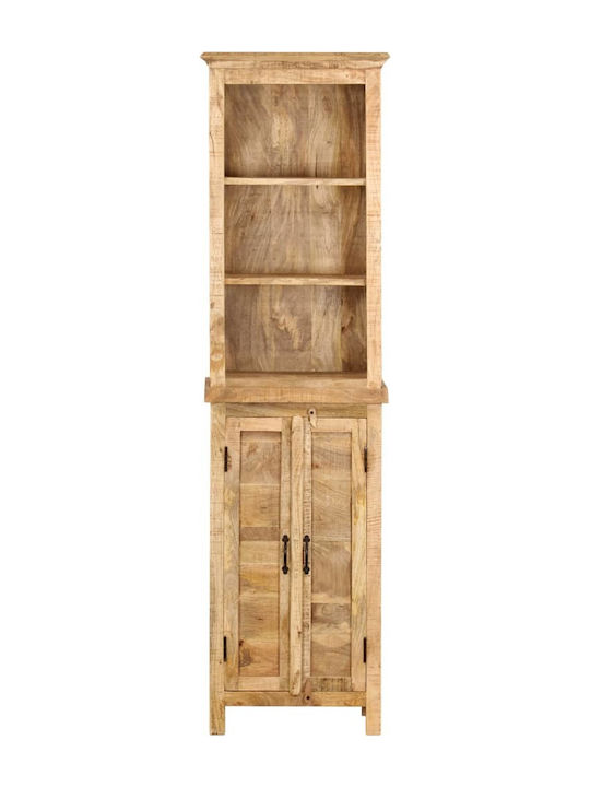 Bücherregal Beige 50x30x180cm
