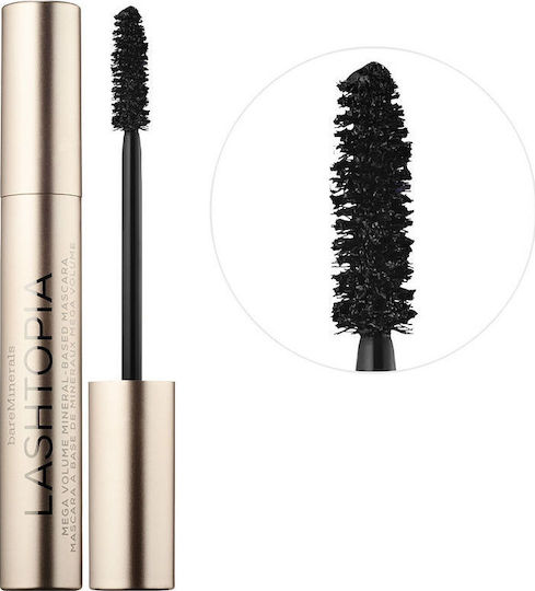 bareMinerals Lashtopia Mega Volume Mineral-Based Mascara Mascara Μαύρη 12ml