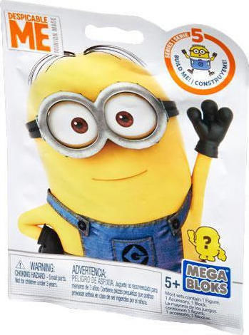 Mega Bloks Cuburi De Construit Mega Bloks Despicable Me Blind Pack Pentru 5+ Ani 3 Bucăți (Diverse Modele) 1 Buc