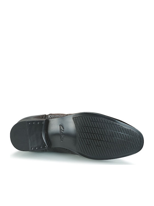 Gilmore Limit Δερμάτινα Ανδρικά Oxfords Μαύρα