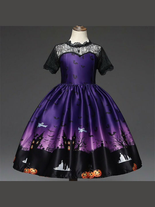 Rochie pentru Copii Mâneca scurta Violet