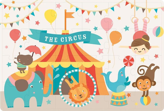 Детски Пъзел Circus Desing By Lily Lane 24бр Apli Kids