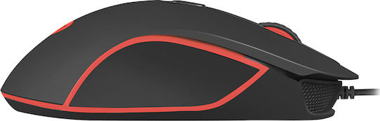 Genesis Krypton 150 RGB Gaming Ποντίκι Μαύρο