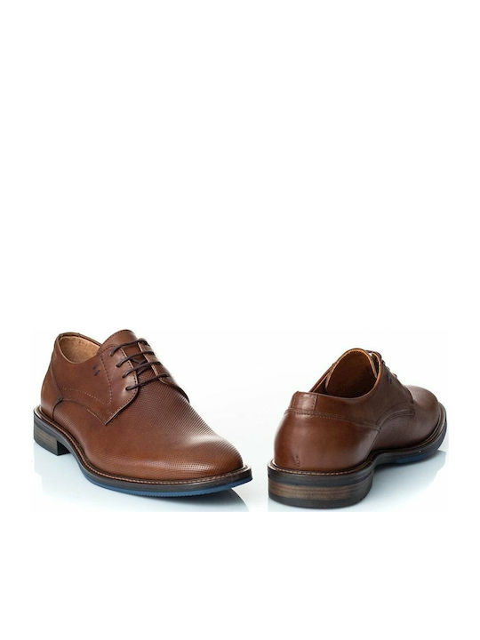 Damiani 1353 Leder Herren Freizeitschuhe Tabac Braun