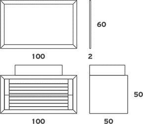 Mosaic 100 Σετ Μπάνιου με Νιπτήρα και Καθρέπτη Zebis - Skroutz.gr