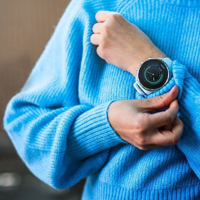 Suunto 9 50mm Smartwatch mit Pulsmesser (Weiß)
