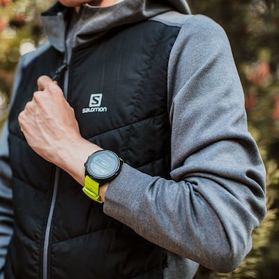 Suunto 9 50mm Smartwatch mit Pulsmesser (Lime)