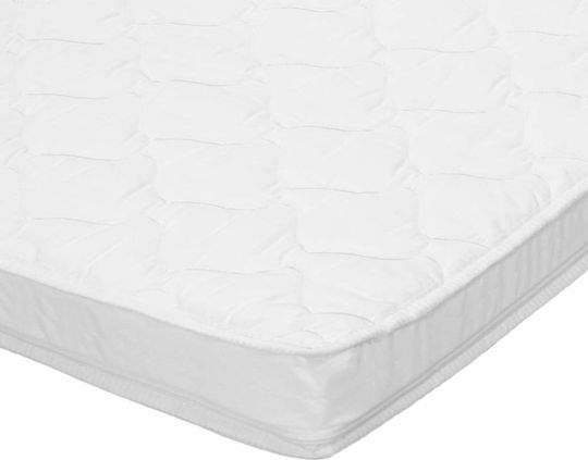 vidaXL Ανώστρωμα Μονό Foam με Αποσπώμενο Κάλυμμα 80x200x6εκ.