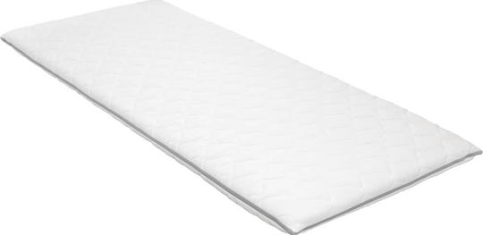 vidaXL Ανώστρωμα Μονό Memory Foam με Αποσπώμενο Κάλυμμα 90x200x6εκ.