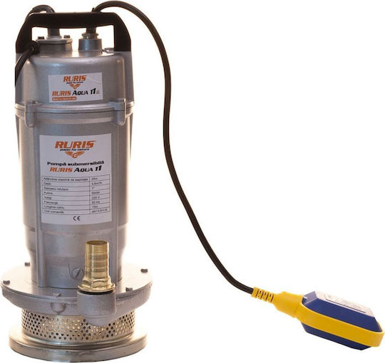Ruris Aqua 11 Μονοφασική Αντλία Πηγαδιού 0.8hp με Φλοτέρ 166660069
