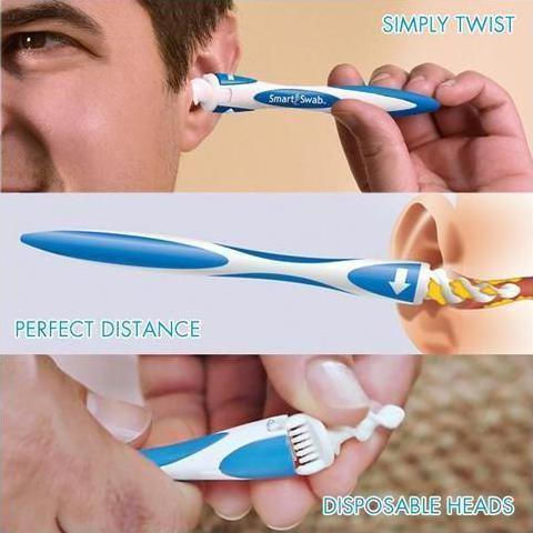 Smart Swab Εργαλείο Καθαρισμού Αυτιών 16τμχ