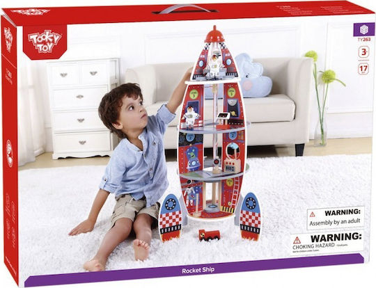 Tooky Toys Rocket Ship για 3+ Ετών (Διάφορα Σχέδια)