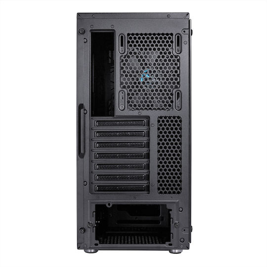 Fractal Design Meshify C Dark Tempered Glass Gaming Midi Tower Computer Case with Side Window Black
