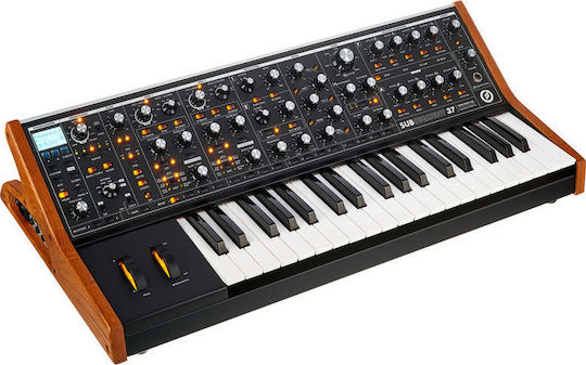 Moog Synthesizer Subsequent 37 με 37 Δυναμικά Πλήκτρα Μαύρο