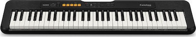 Casio Tastatur CT-S100 mit 61 Standard Berührung Tasten Schwarz