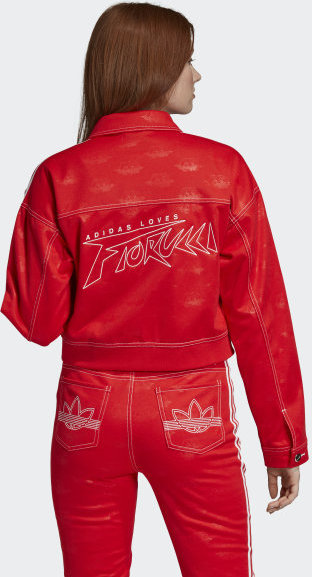 fiorucci vinyl track jacket