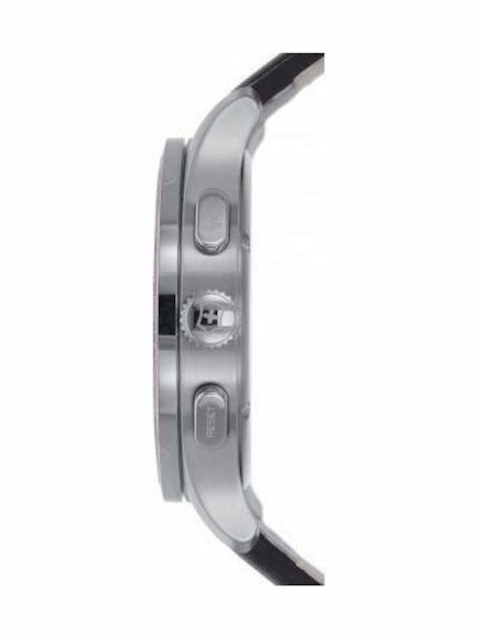 Victorinox Alliance Sport Chronograph Ανδρικό Ρολόι 44mm Χρονογράφος Μπαταρίας με Καφέ Δερμάτινο Λουράκι