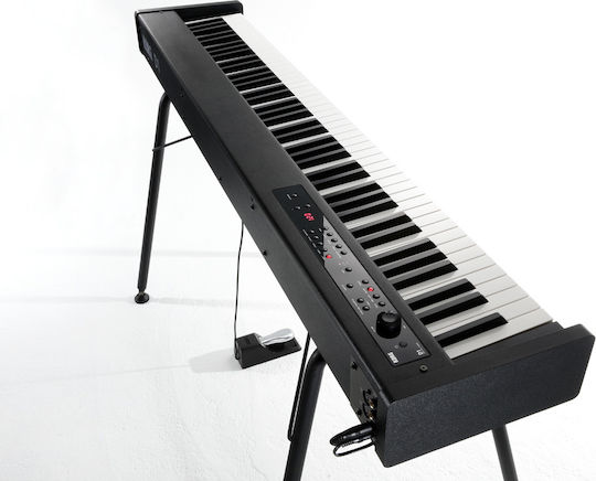 Korg Ηλεκτρικό Stage Πιάνο D1 με 88 Βαρυκεντρισμένα Πλήκτρα και Σύνδεση με Ακουστικά Black