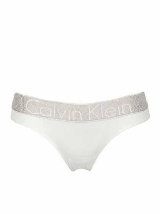 Calvin Klein Femeie Alunecare Alb