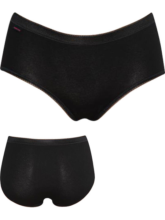 High-waisted Women's Boxer Black