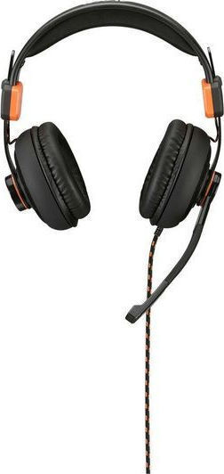 ADX Firestorm A01 On Ear Gaming Headset with Connection 3.5mm Orange