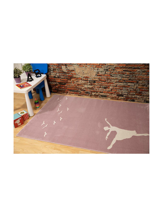 Ezzo Παιδικό Χαλί 133x190cm Πάχους 12mm Ballerina 8605AXY