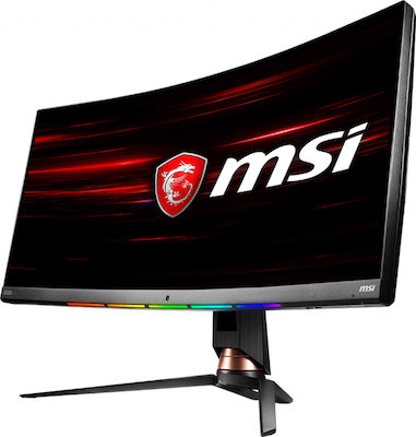 MSI Optix MPG341CQR Ultrawide VA HDR Curved Gaming Monitor 34" QHD 3440x1440 144Hz με Χρόνο Απόκρισης 1ms GTG