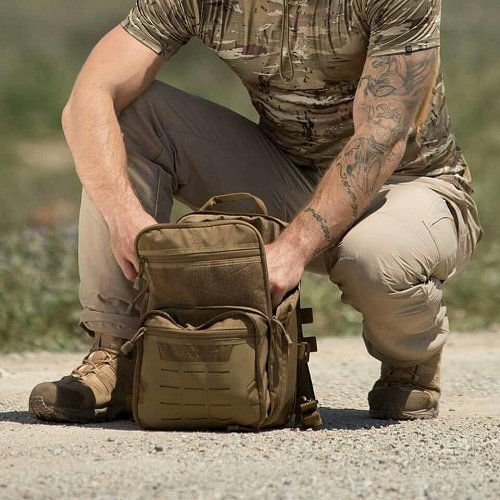 Pentagon Quick Στρατιωτικό Σακίδιο Πλάτης από Cordura Wolf Grey 5lt