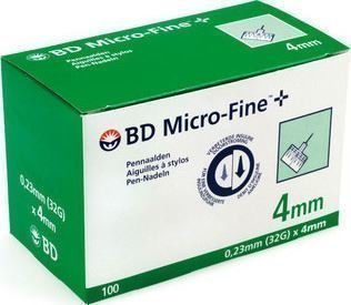 BD Micro-Fine 32G 4 x 0.23mm 100τμχ