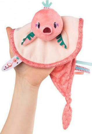 Lilliputiens Șervețel pentru bebeluși Doudou Anais Flamingo Pink