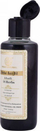 Khadi Natural Khadi 18 Herbs Νourishing Hair Oil 200ml