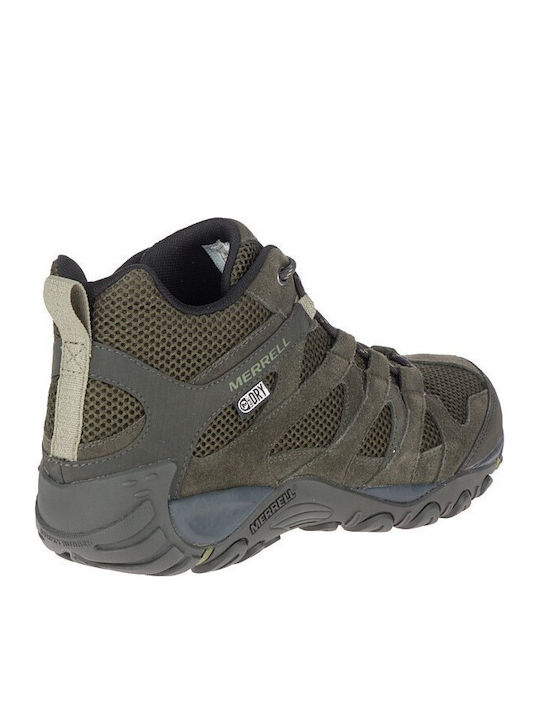 Merrell Alverstone Mid GTX Männer Wanderschuhe Braun
