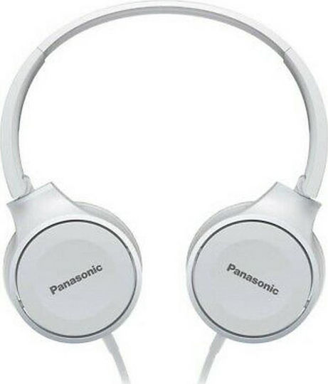 Panasonic RP-HF100E Wired On Ear Headphones with Radio White