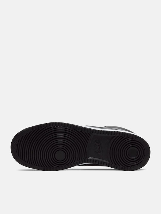 Court Vision Mid Μποτάκια Black / White