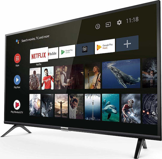 TCL Smart Τηλεόραση 32" HD Ready LED 32ES560 HDR (2019) 32ES560