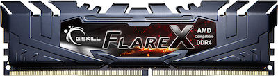 G.Skill Flare X 32GB DDR4 RAM with 4 Modules (4x8GB) and 3200 Speed for Desktop