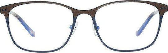 Hackett Blue Man Ανδρικός Μεταλλικός Σκελετός Γυαλιών Navy Μπλε HEB178-684