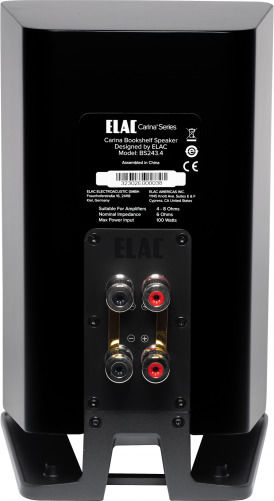 Elac Carina BS243.4 BS243.4 Pereche Boxe Hi-Fi Bookself 150W 2 Nr. de șoferi L21.64xA20.47xÎ31.85cm. Negru