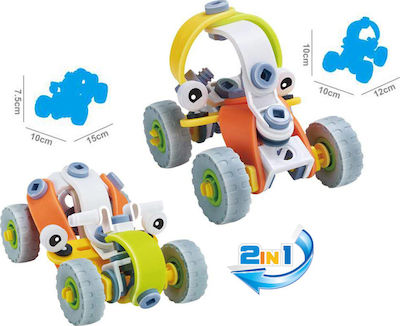 Hanye Plastic Construction Toy Build & Play Buggy 2 σε 1