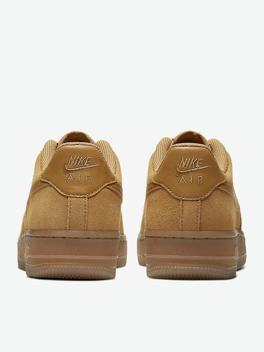 Air Force 1 Kids Sneakers Wheat / Gum Light Brown