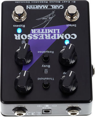 Carl Martin Andy Timmons Signature Limiter Pedale Wirkung Kompressor E-Gitarre