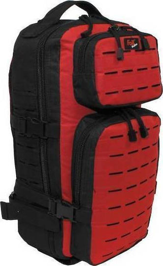 MFH Assault Travel Militärischer Rucksack Rucksack Rot 20Es