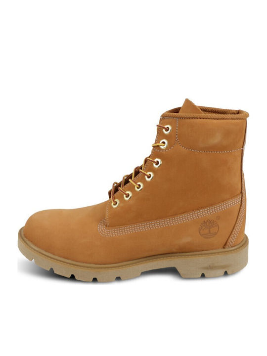 Leder Gelb Herrenstiefel Wasserdicht