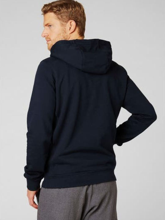 Helly Hansen F2F Men's Sweatshirt with Hood and Pockets Navy Blue