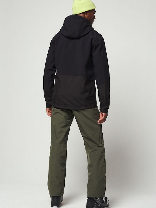 Alti Hyperfleece Geacă Cu Glugă Neagră