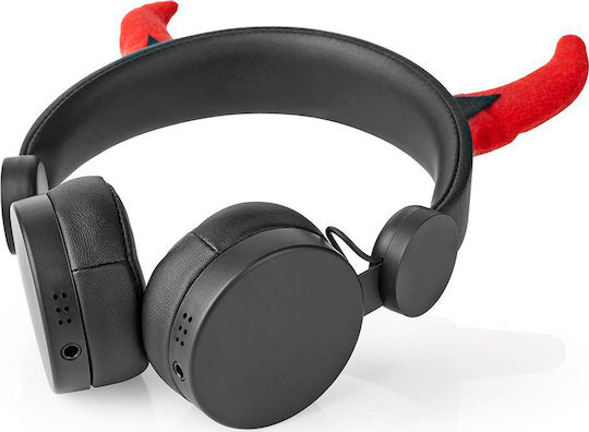 Nedis Wired On Ear Headphones Black