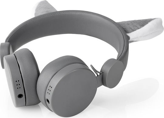 Nedis Жични On Ear Слушалки Сиви