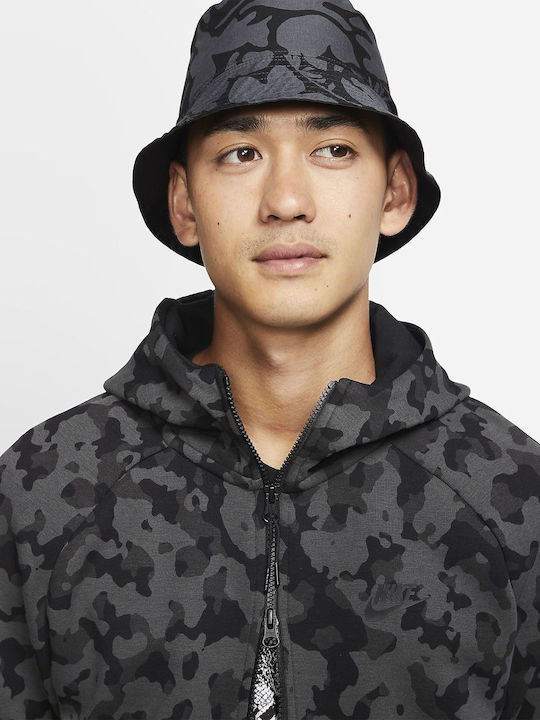 Sportswear Tech Fleece Суитшърт с Качулка Камуфлажно черно