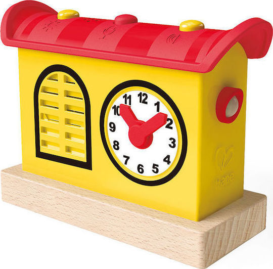 Hape Миниатюрна играчка Record Listen & Light Railway Station за 3+ Години