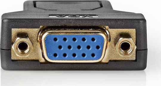 Nedis Μετατροπέας DisplayPort male σε VGA female 1τμχ CCBW37935AT